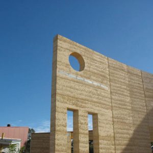 Rammed earth houses | Olnee Earth