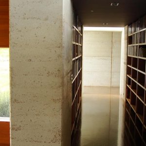 Cobaw rammed earth project, north of Melbourne