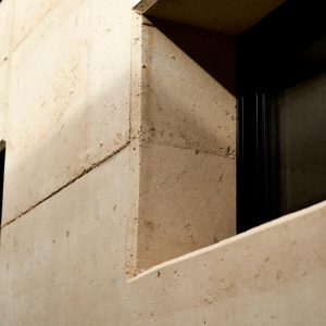 A stunning rammed earth home built by Olnee in the Melbourne suburb of Hampton