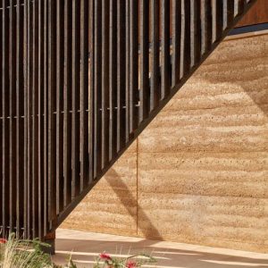 Another stunning Olnee Rammed Earth project - Brabuwooloong Medical Centre